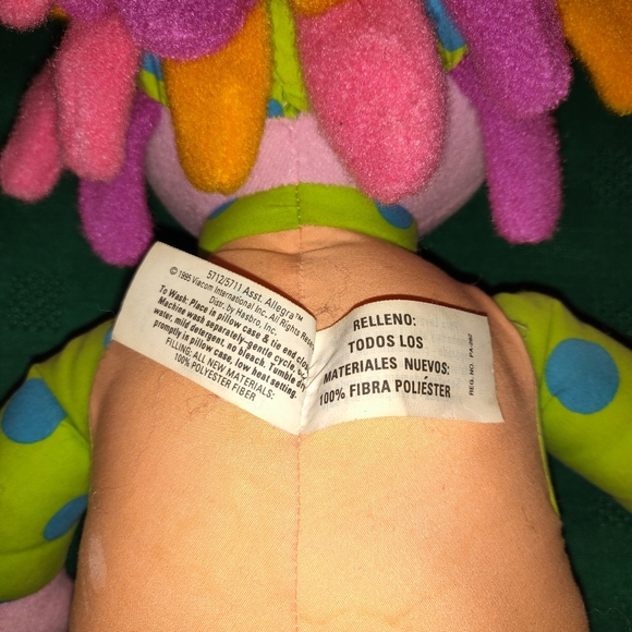 Allegra Soft Doll VINTAGE 90s Nick Jr PLAYSKOOL Allegra's Window Plush RARE - Picture 5 of 14